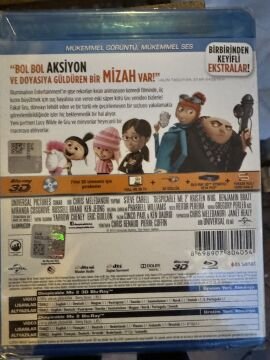 BLU RAY - DESPICABLE ME 2 - ÇILGIN HIRSIZ 2 - 3D