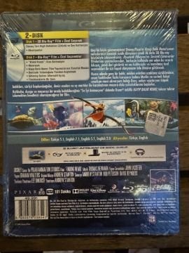 BLU RAY - FINDING NEMO 3D - KAYIP BALIK NEMO 3D