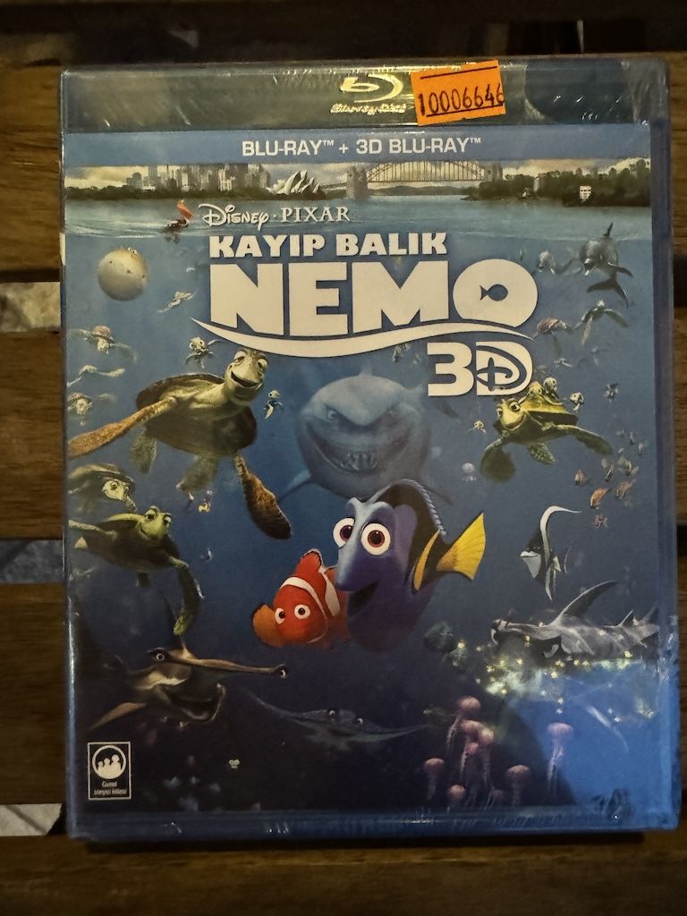 BLU RAY - FINDING NEMO 3D - KAYIP BALIK NEMO 3D