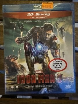 BLU RAY - IRON MAN 3 -3D