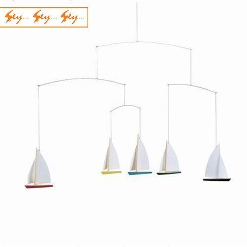 Flensted Mobiles - Dinghy 5 Tasarım Tavan Süsü