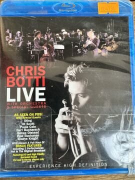 BLU RAY - CHRIS BOTTI - LIVE