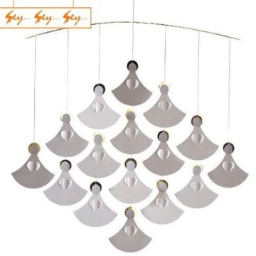 Flensted Mobiles - Angel Choir 16 - Modern Tavan Süsü