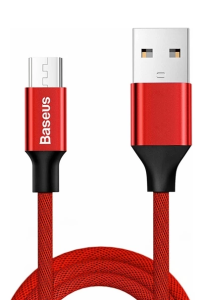 Baseus Yiven Kırmızı Micro USB Kablo 150 cm