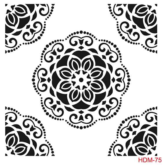 HDM075 Home Decor Midi Stencil 