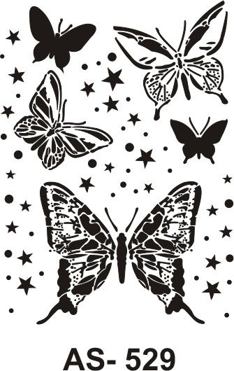 AS529 New Stencil Collection