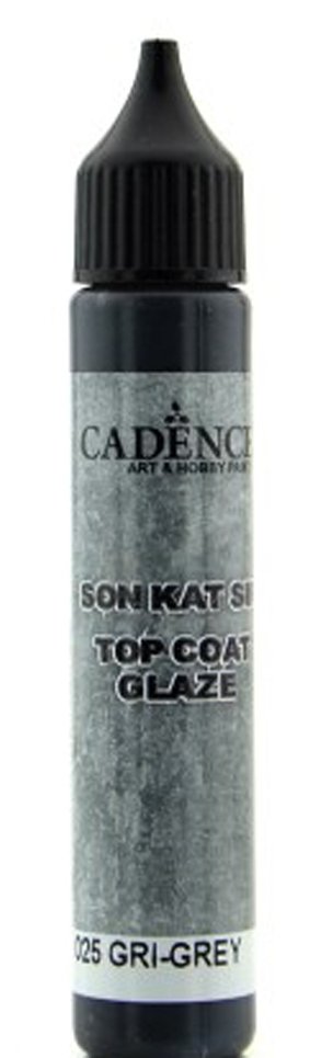 Topcoat Glaze (Son Kat Sır)Gri CT025