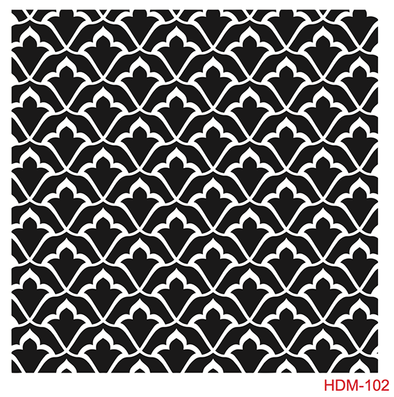HDM102 Home Decor Midi Stencil 