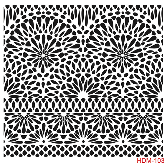 HDM103 Home Decor Midi Stencil 