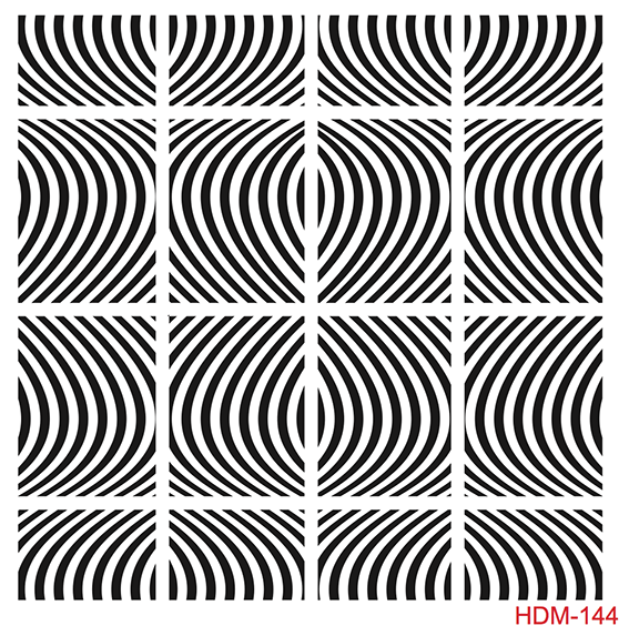 HDM144 Home Decor Midi Stencil 