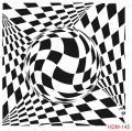 HDM145 Home Decor Midi Stencil 