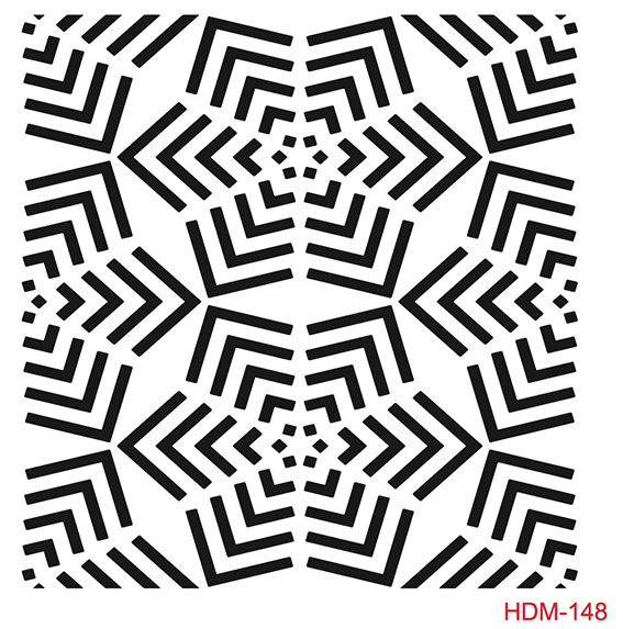 HDM148 Home Decor Midi Stencil 