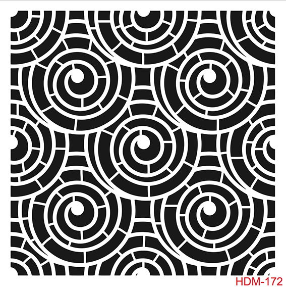 HDM172 Home Decor Midi Stencil 