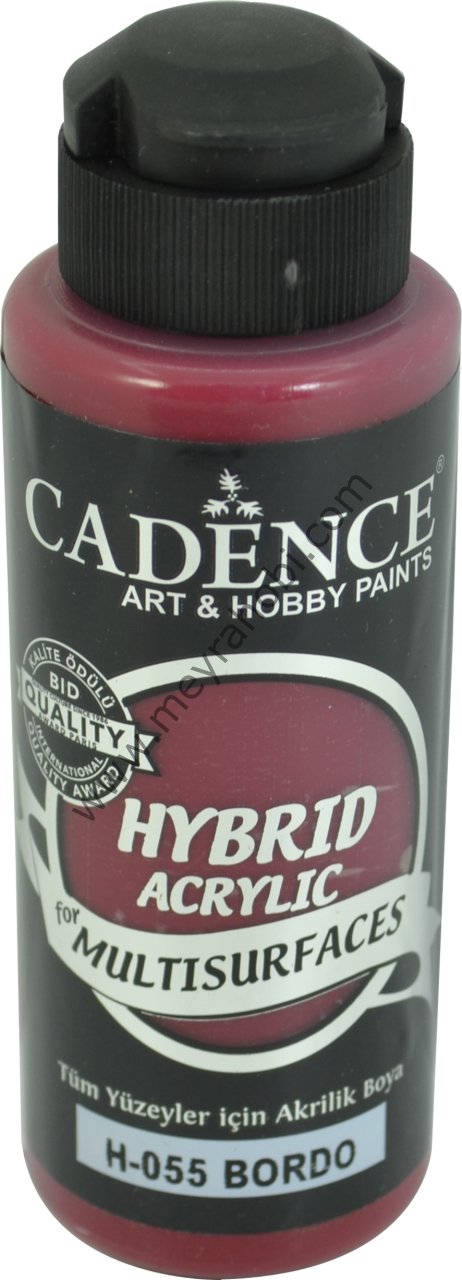 H-055 Bordo Hybrid Akrilik Multisurface 120 ml