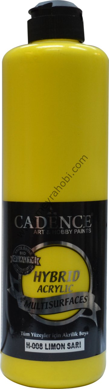H-008 Limon Sarı Hybrid Akrilik Multisurface 500 ml