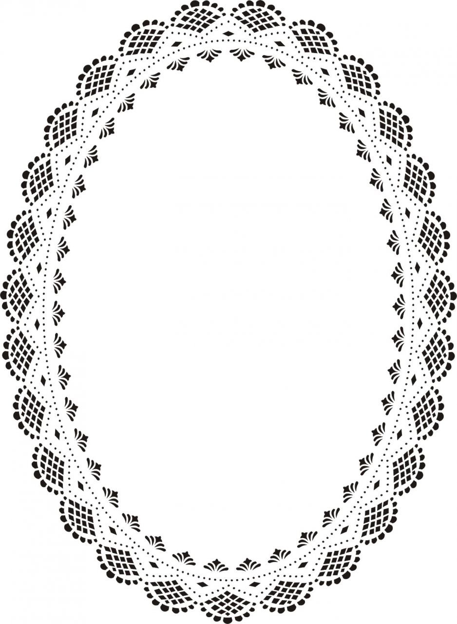 CDS10 Dantel Stencil