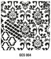 GCS004 Grunge Serisi Duvar Stencil 45*45 cm