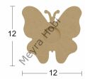 Mdf Kelebek T-Light Mumluk MD-M06
