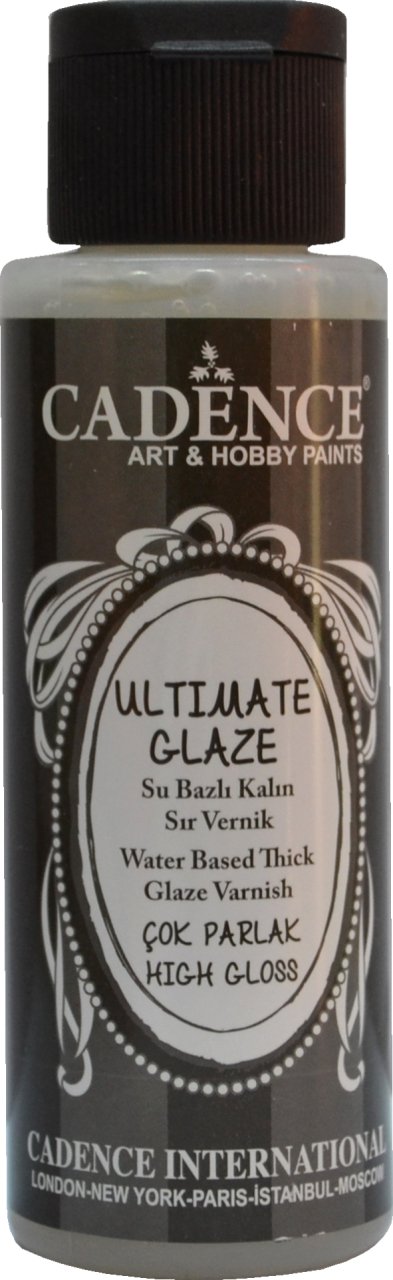 Ultimate Glaze Parlak 70 ml Su Bazlı Kalın Sır Vernik 