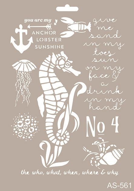 AS561 New Stencil Collection