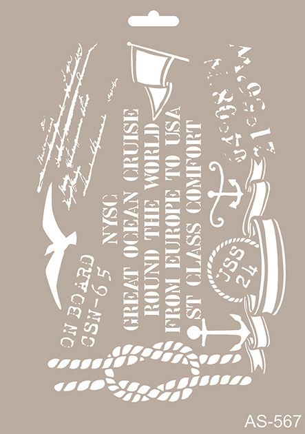 AS567 New Stencil Collection