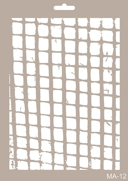 MA-12 Mix Media Stencil