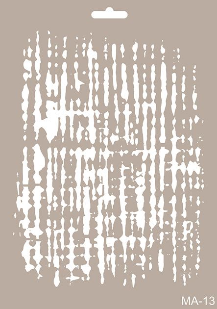 MA-13 Mix Media Stencil