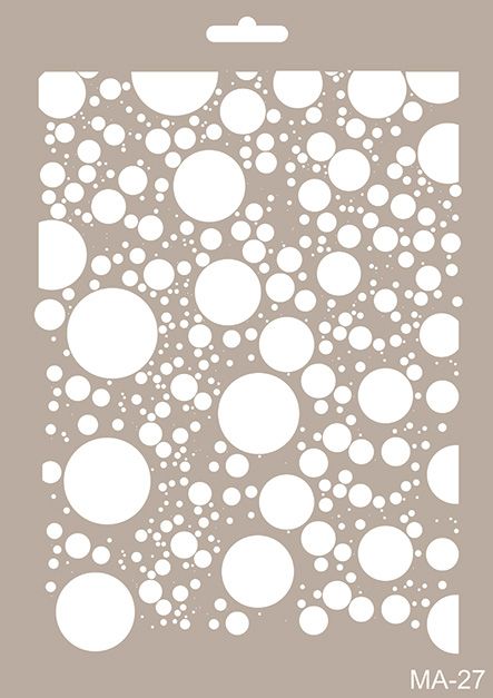 MA-27 Mix Media Stencil