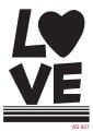 AS607 New Stencil Collection love