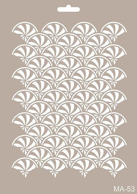MA-53 Mix Media Stencil