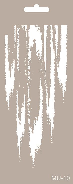 MU-10 Mix Media Stencil
