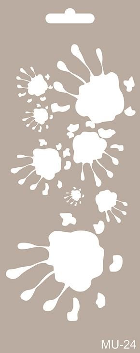 MU-24 Mix Media Stencil