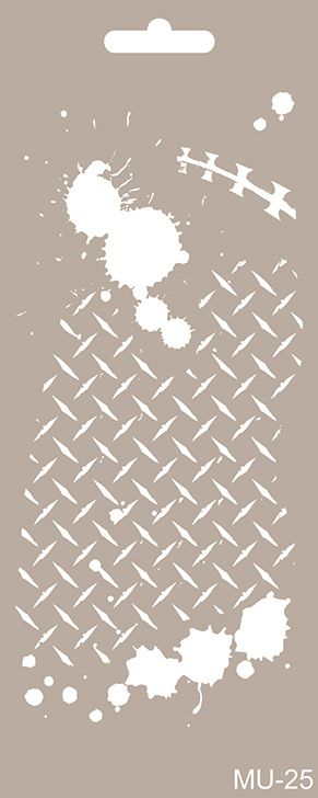 MU-25 Mix Media Stencil