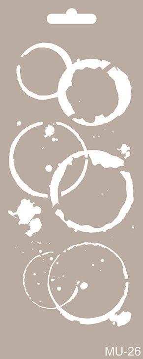 MU-26 Mix Media Stencil