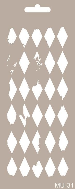 MU-31 Mix Media Stencil