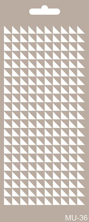 MU-36 Mix Media Stencil