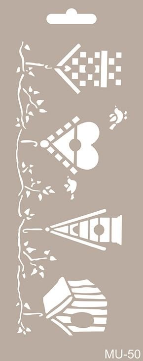 MU-50 Mix Media Stencil