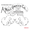 Home Decor Midi Stencil HDM035