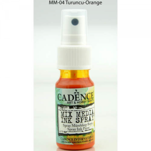 Mix Media Ink Sprey Turuncu MM-04