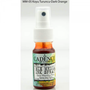 Mix Media Ink Sprey Koyu Turuncu MM-05