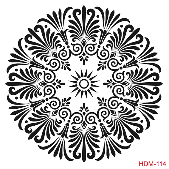 Home Decor Midi Stencil HDM114