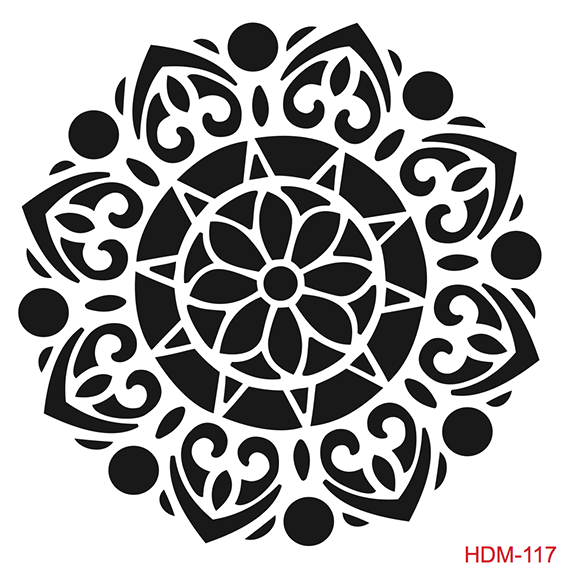 Home Decor Midi Stencil HDM117