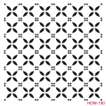 Home Decor Midi Stencil HDM150