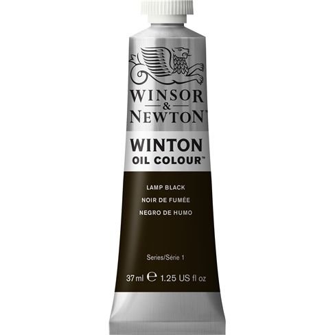 Winton Yağlı Boya 337 Lamp Black (25)