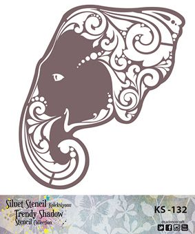 Siluet Stencil CSS-132