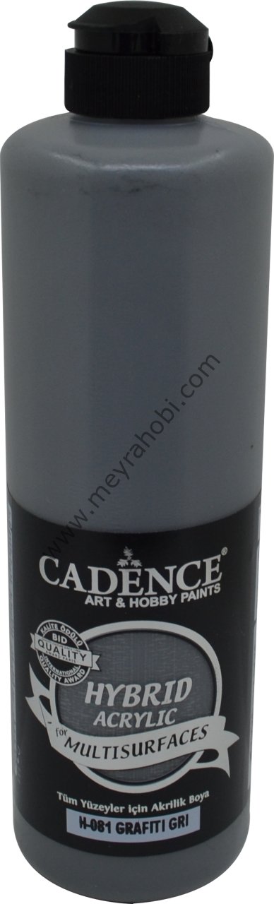 H-081 Grafiti Gri Hybrid Akrilik Multisurface 500 ml