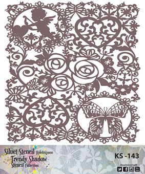 Siluet Stencil CSS-143