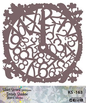 Siluet Stencil CSS-163
