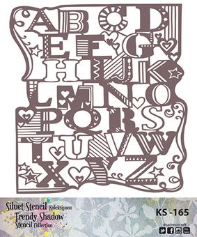 Siluet Stencil CSS-165