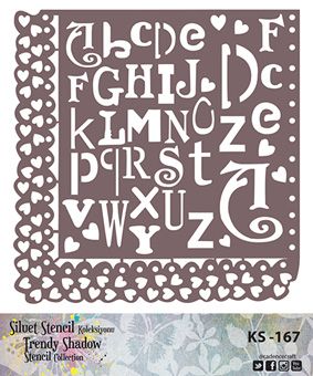 Siluet Stencil CSS-167